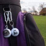 The BeerWedge will easily clip to your golf bag.