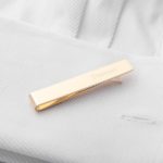 Personalized Gold Tie Clip (Gift Boxed)