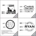 The Man Registry Custom Groomsman Golf Ball Designs 1
