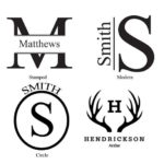 The Man Registry Decanter Monogram Designs
