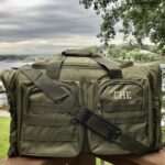 Military-green colored XL bag for men