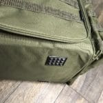 The gripper feet on the Tactical Commander bag make the bag suitable for all terrains.