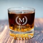 Lowball Glass for Round Decanter