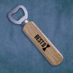 Best Man Wooden Wedding Bottle Opener