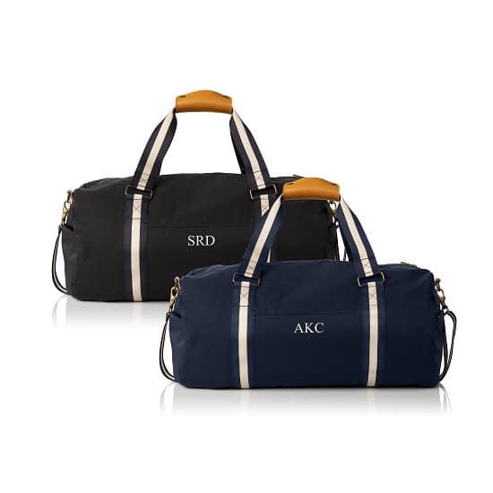 Personalized Men's Nylon Weekender Duffle Bag