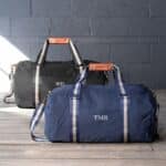 THE NAVIGATOR Deluxe Personalized Weekender Duffle Bag