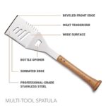 All of the features of the Baseball BBQ Slider Spatula