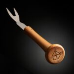 Baseball Bat BBQ Fork