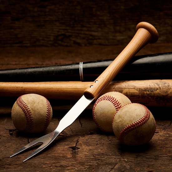 Throw a forkball this year and gift the perfect grilling gift for men