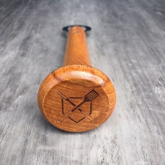 We'll laser engrave our unique logo on the nob of the bottle opener