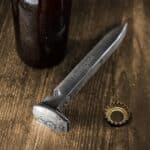 THE SPIKE Engraved Railroad Spike Bottle Opener
