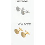 More cufflink style options for groomsmen gift set