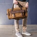 Holding the One Nighter Duffle Bag