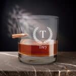Bullet rocks glasses for groomsmen gifts
