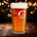 Bullet beer glasses for groomsmen gifts