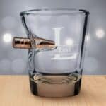 Bullet shot glasses for groomsmen gifts