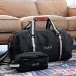 THE NAVIGATOR Deluxe Personalized Travel Set (Duffle & Toiletry Bag)
