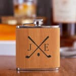 Bamboo Golf Flask