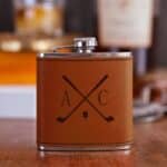 Rawhide Golf Flask