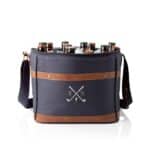 Golf cooler for beer bottles