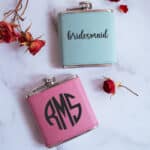 Custom bachelorette party flasks