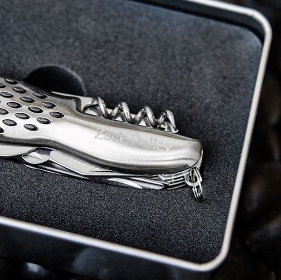 Free engraving for swiss army knife groomsmen gifts