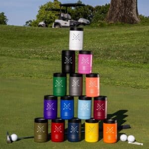 Golf can holders for the bachelor party and groomsmen gifts