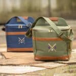 Green baseball cooler