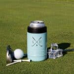 Teal cozy for lady golfers