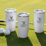 Wedding golf favor for best man and groomsmen