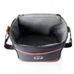 Interior of football cooler