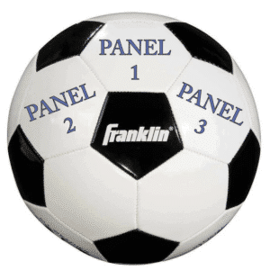 Personalization areas for custom engraved soccer ball