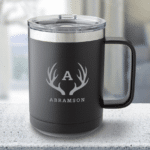 Personalized Groomsmen Travel Mug with Handle