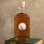 25oz. golf decanter laser engraved for golf groomsmen gifts