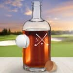 Personalized Embedded Golf Ball Decanter Benshot