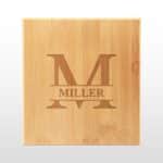 Bamboo Whiskey Stones Set - Split