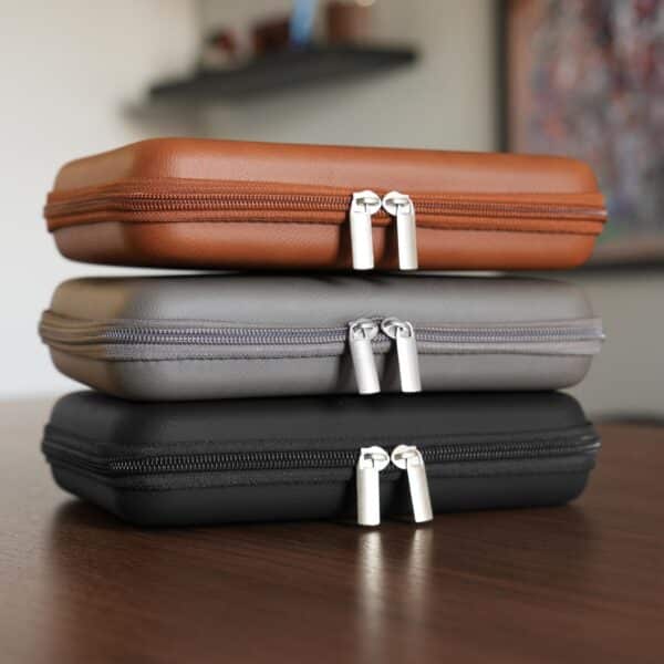 Each cord case features a double zipper to ensure your gadgets and cords stay secure and organized inside