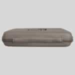 Side view of grey travel tech case