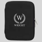 Travel cord case laser engraved with personalization