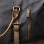The Langston's accents and straps are all crafted from 100% genuine leather