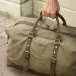 Langston Duffle Bag – Green – Carrying Handle