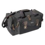 The long weekender groomsmen duffle bag is personalized with custom embroidery for no extra cost