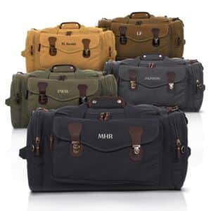 Long Weekend Personalized Soft Canvas XL Duffle Bag