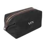 The Alderman Personalized Toiletry Bag in Black