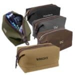 The Alderman Personalized Premium Canvas Travel Kit