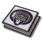 2PC. NFL StadiumView 3D Coasters