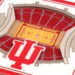 College basketball arena coasters