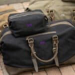 Langston Men's Travel Bag Set in Black