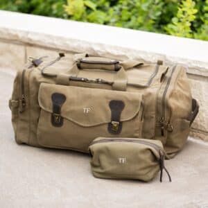 Long Weekend Personalized Men's XL Travel Bag Set (Duffle and Toiletry Kit)