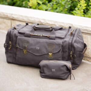 Long Weekend Travel Bag Set shown in charcoal grey